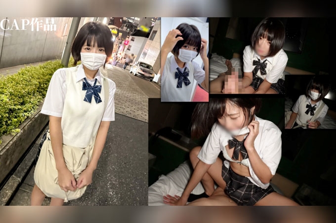 黑色短发的天然美女！经验不足的女孩被以超乎想像的方式插入，流汗受精时露出尴尬的高潮表情