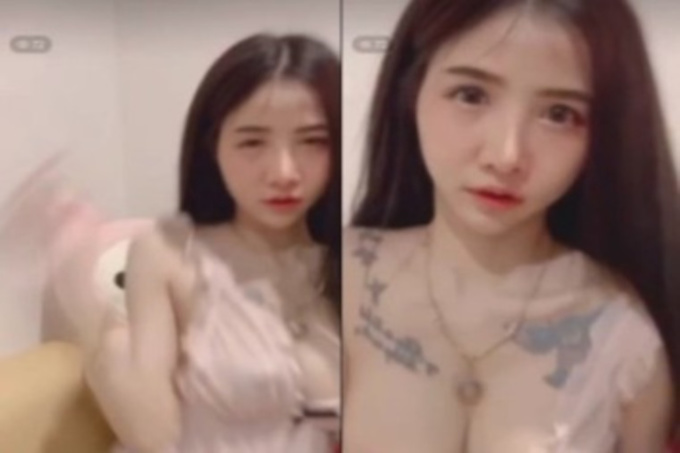 漂亮宝贝示范如何保养美乳～边摸边呻吟很性感