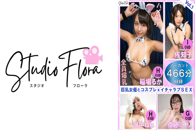 【限时配送】巨乳女优Cosplay x Lovey-Dovey SEX:Vol.1 - Ruka Inaba