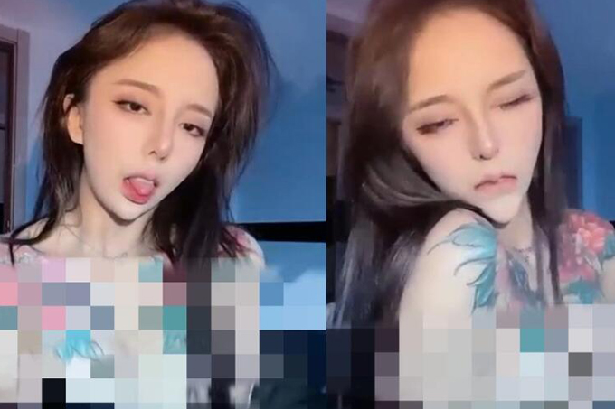 美女网红私密片疯传！ 「红花刺青」泄真实身分　本人泪崩认了：分手被报复