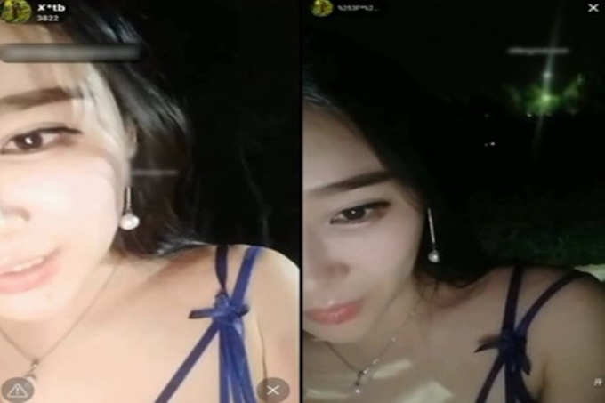[中文主播外流]高颜值性感学院派美女主播半夜户外露出勾引两个帅哥吹箫