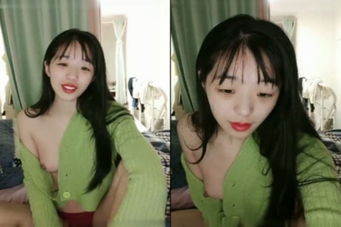 俏丽萌妹子自慰直太无聊，只好把男友口醒了来啪啪给大家看！(1)