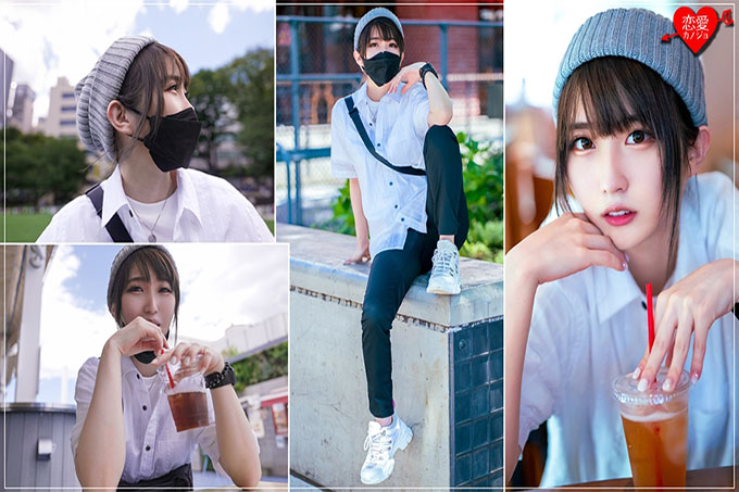 素人大学生【限定】无性别少女 Mari (22) 身体是女人，内容是男孩。让女孩子爱上的酷男孩时尚♀，插入生鸡巴，阴道射精！ ！！那个曾经是帅哥的女孩有一个女声